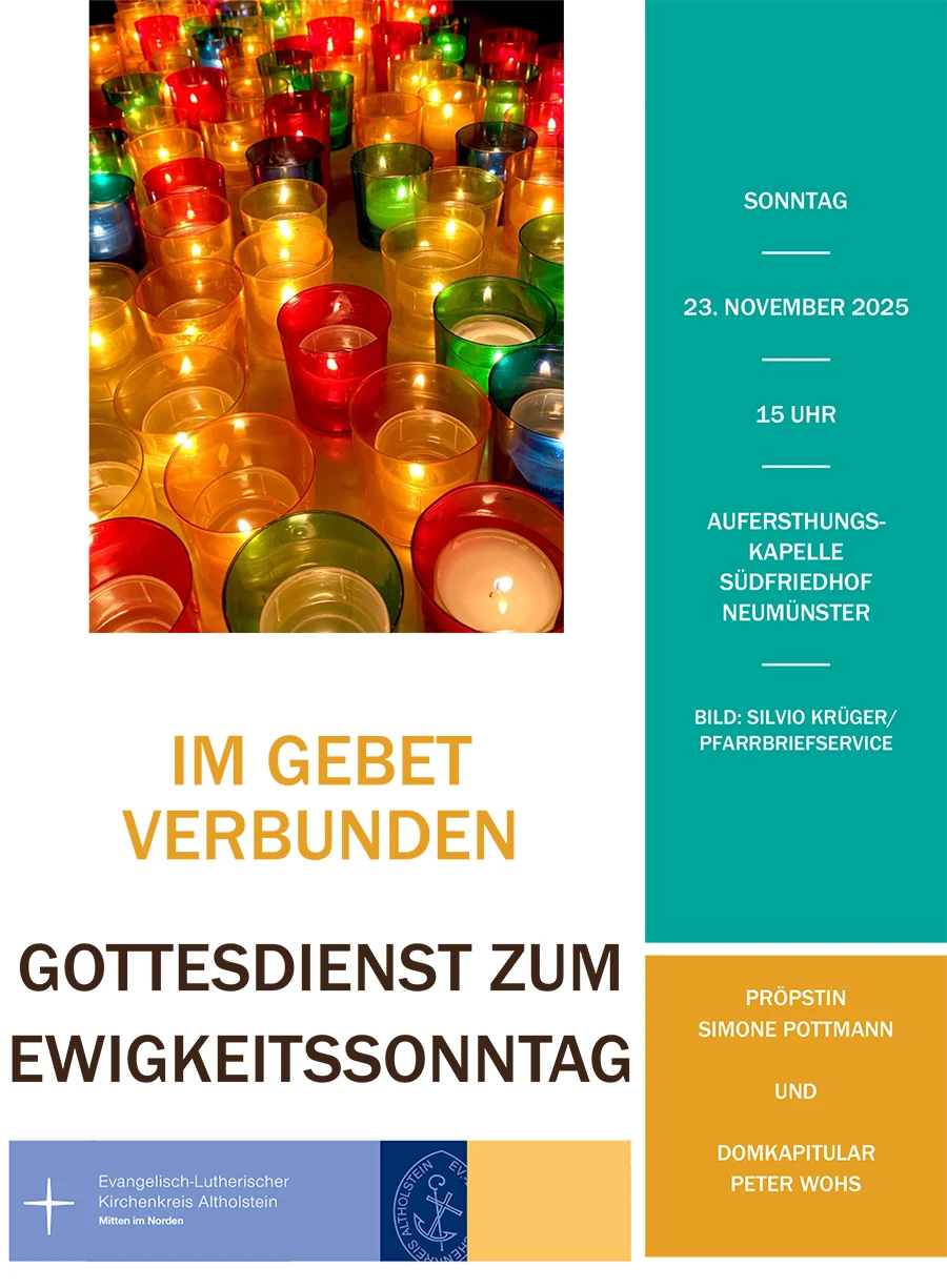 Plakat Totengedenken 2025